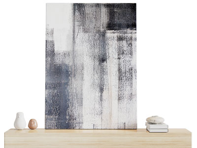 现代装饰画 摆件组合