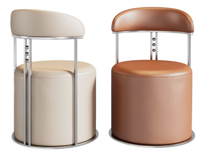 新中式单人沙发