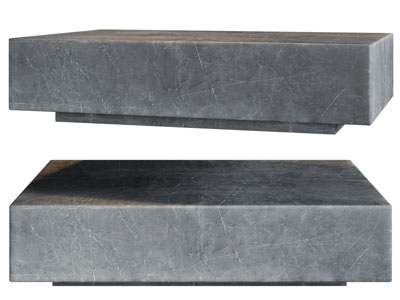 现代长方形茶几3d模型 现代长方形茶几