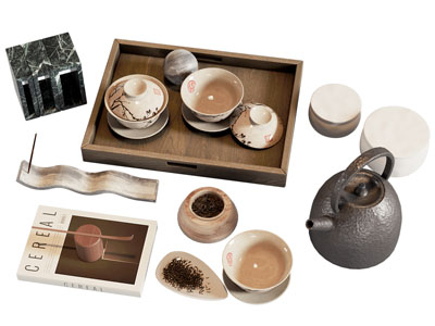 新中式茶盘 茶壶 茶具杯子