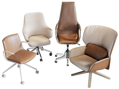 现代办公椅子 转椅 休闲椅子