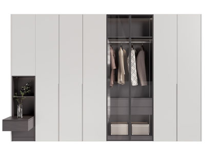 现代衣柜3d模型 现代衣柜