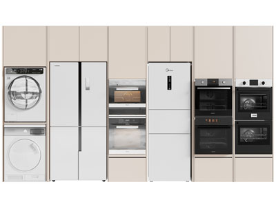 现代洗衣机 电冰箱 烤箱 微波炉 厨房电器