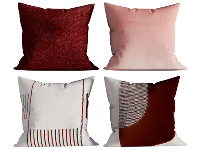 现代方形靠垫抱枕