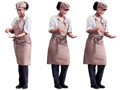 现代做饭的女人 人物