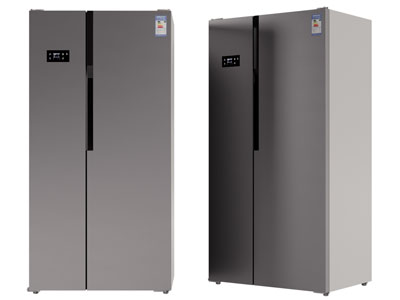 现代双开门电冰箱