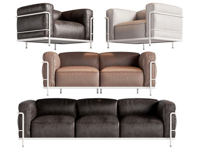 现代单人 双人 多人沙发