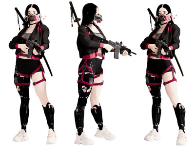 现代动漫游戏影视角色