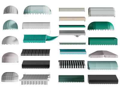 现代雨棚 遮阳棚