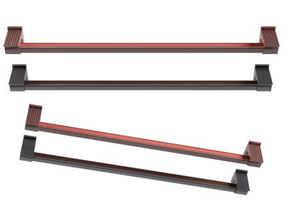 现代挂衣杆 毛巾架