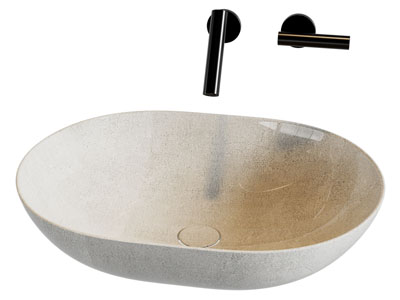 现代洗手盆 水龙头