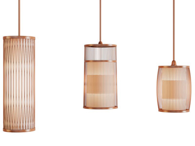 新中式镂空灯罩吊灯