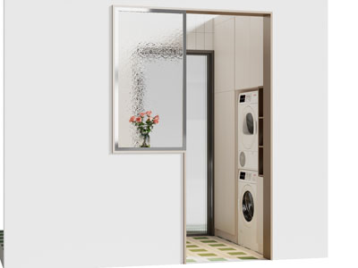 现代洗衣机收纳柜3d模型 现代洗衣机收纳柜