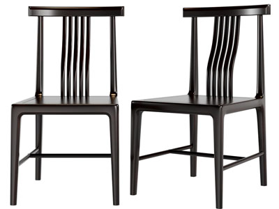 新中式休闲椅子 餐椅