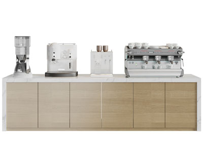 现代咖啡机 厨房电器