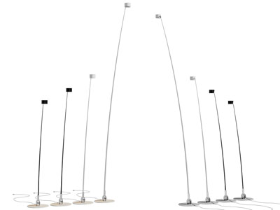 现代金属落地灯