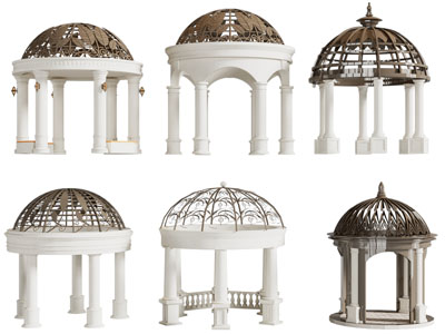 欧式穹顶亭子 凉亭