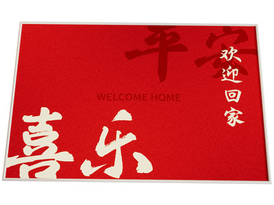现代长方形门垫 鞋垫 地毯