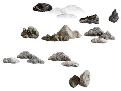 新中式假山 景观石头