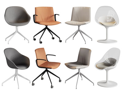 现代休闲椅子 转椅