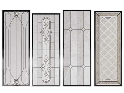现代装饰雕花的隔断3d模型 现代装饰雕花的隔断