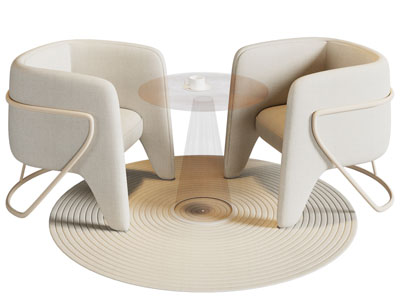 现代休闲椅子 茶几