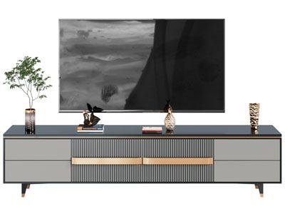 新中式电视柜 电视机