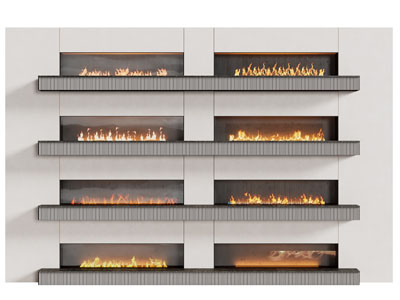 现代壁炉火炉