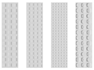 侘寂风水泥砖隔断 护墙板3d模型 侘寂风水泥砖隔断 护墙板