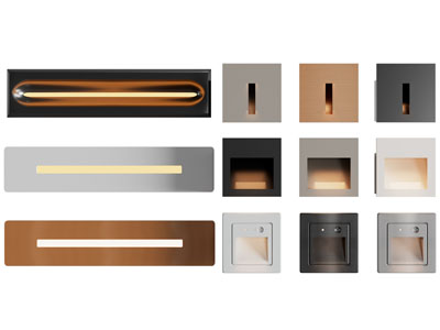 侘寂风台阶感应灯 壁灯