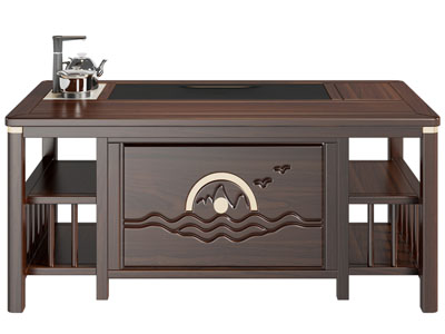 新中式实木茶桌