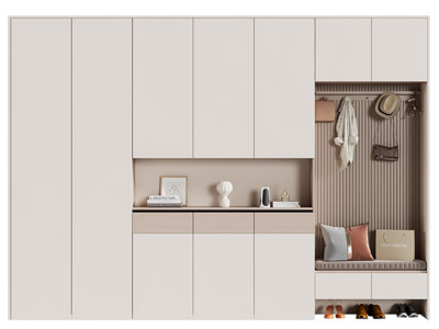 现代玄关装饰鞋柜