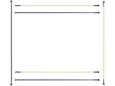 现代线条灯 钢带灯 天际灯 洗墙灯