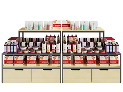 现代产品摆台 展台