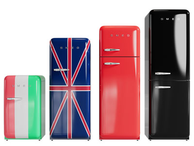现代迷你电冰箱