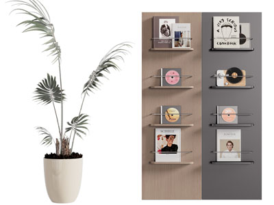 现代装饰书架 墙饰