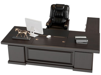 现代老板台 老板桌椅组合