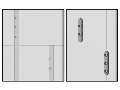 现代天花吊顶3d模型 现代天花吊顶