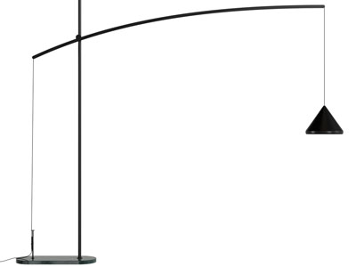 现代金属落地灯