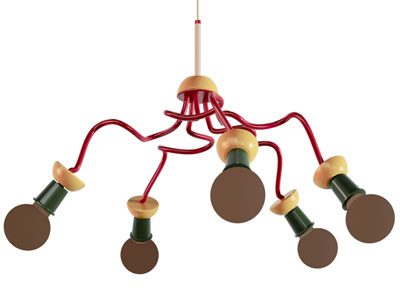 工业风loft灯泡吊灯