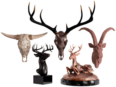 现代麋鹿雕塑雕刻摆件 挂件3d模型 现代麋鹿雕塑雕刻摆件 挂件