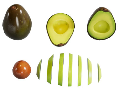 现代牛油果 水果蔬菜