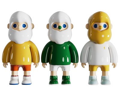 现代陶瓷小人雕塑雕刻3d模型 现代陶瓷小人雕塑雕刻