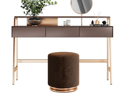 现代轻奢化妆 梳妆台