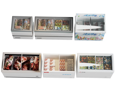 现代生鲜肉 冰激凌冷柜 冰柜 展柜