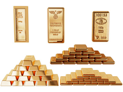 现代中国黄金 金条
