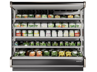 现代蔬菜水果保鲜柜 边柜 冷藏柜 展柜