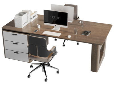 现代老板台 老板桌椅组合