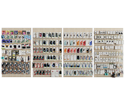 现代便利店货架 展柜