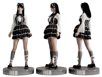 现代动漫游戏影视角色